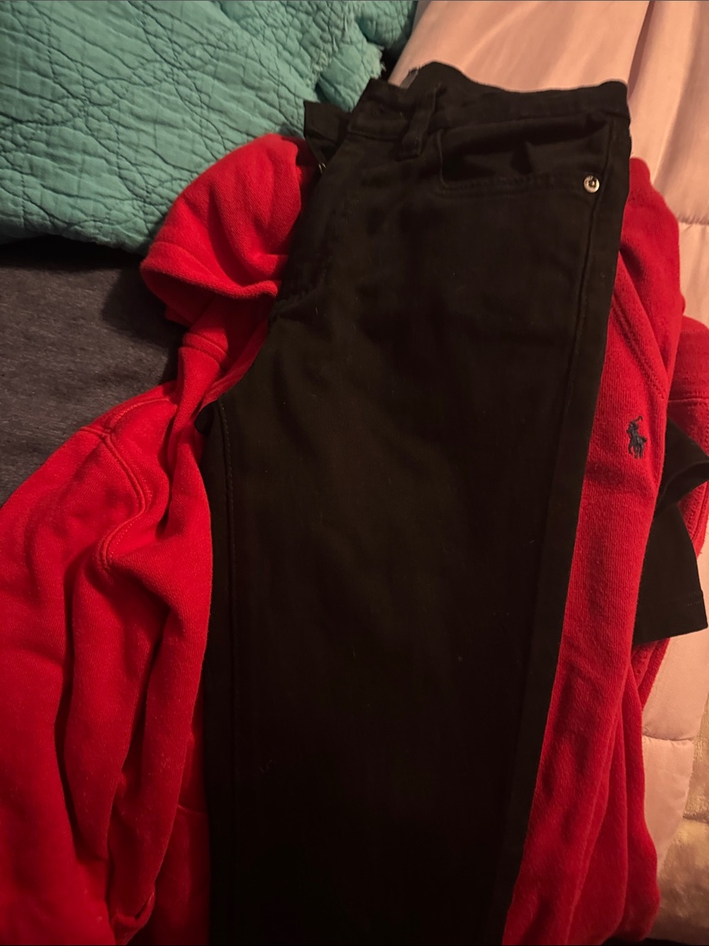 DL1961 Black Kids Slim Jeans